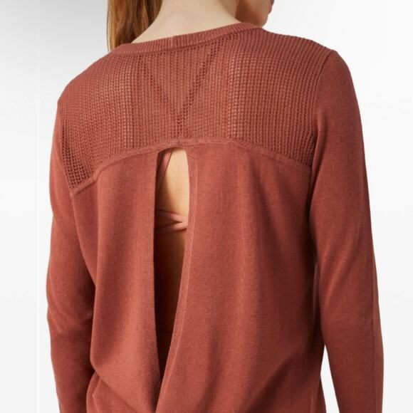 Lululemon Back to Balance Long Sleeve Sweater - Picture 7 of 11